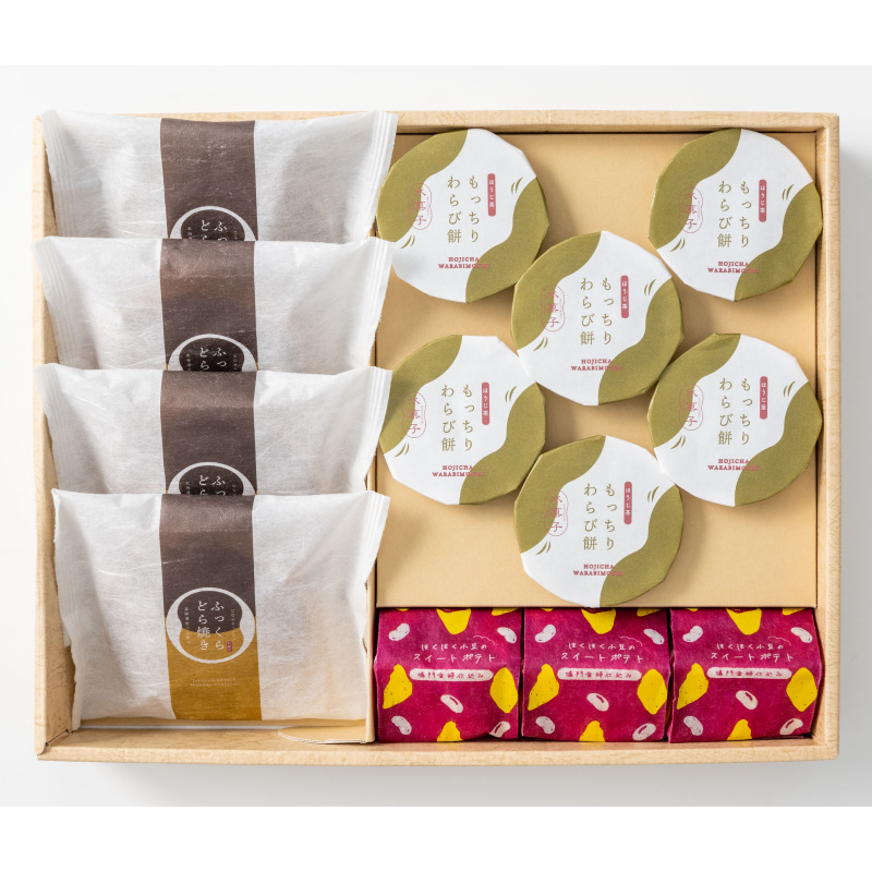 甘美 / ふっくらどら焼きと甘美菓子の詰合せ C