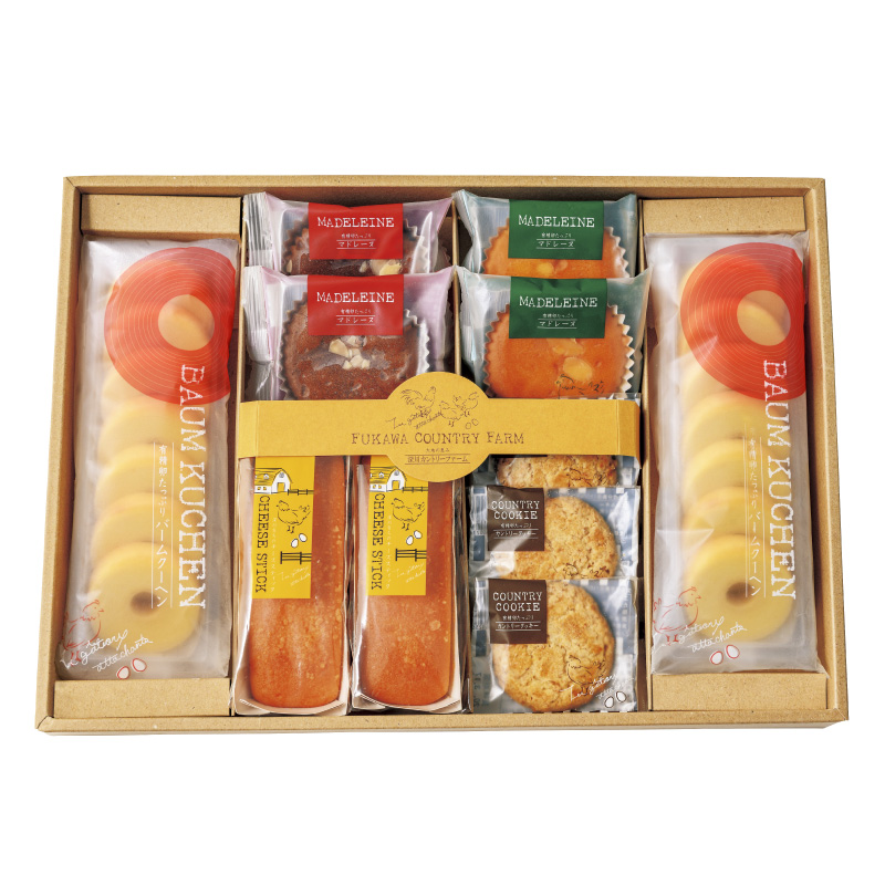 深川カントリーファーム / 有精卵を使ったこだわりスイーツセット D